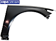 2013-2016 Ford Fusion - Front, Passenger Side Fender, Primed, CAPA Certified