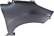 Front, Passenger Side Fender, With Rocker Molding Holes, CAPA CERTIFIED
