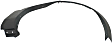 Front, Passenger Side Fender Trim, Textured Black