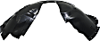 2014 Ford Fusion - Front, Passenger Side Fender Liner