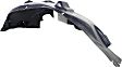  Front, Driver Side Fender Liner, Turbocharged