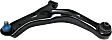 Front, Driver Side, Lower Control Arm, with Ball Joint Assembly