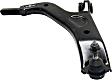 Front, Passenger Side, Lower Control Arm, with Ball Joint Assembly, 6 Cyl., 3.5L Engine