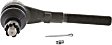 Front, Driver Side, Outer Tie Rod End, Includes Nut, Cotter Pin, and Zerk Fitting