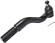 Front, Driver Side, Outer Tie Rod End, 4WD