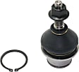 Front, Driver or Passenger Side, Lower Ball Joint, with Aluminum Steering Knuckles