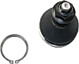 Front, Driver or Passenger Side, Lower Ball Joint, with Aluminum Steering Knuckles