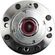 Front, Driver or Passenger Side Wheel Hub, With Bearing, 4WD