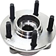 Front, Driver or Passenger Side Wheel Hub, With Bearing, 5 x 4.25 in. Bolt Pattern, FWD