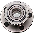Front, Driver or Passenger Side Wheel Hub, 5 Lugs, With Bearing