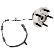 Front, Driver Side Wheel Hub, With Bearing, With Sensor, 5 x 4.25 in. Bolt Pattern