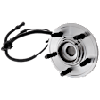 Front, Driver or Passenger Side Wheel Hub, With Bearing, With Sensor, 5 x 4.5 in. Bolt Pattern