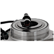 Front, Driver or Passenger Side Wheel Hub, With Bearing, With Sensor, 5 x 4.5 in. Bolt Pattern