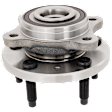 Front, Driver or Passenger Side Wheel Hub, With Bearing, 5 x 4.5 in. Bolt Pattern