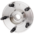 Front, Driver or Passenger Side Wheel Hub, With Bearing, 5 x 4.5 in. Bolt Pattern