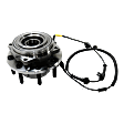 Front, Driver or Passenger Side Wheel Hub, With Bearing, With Sensor, 8 x 6.69 in. Bolt Pattern, with Single Rear Wheels (SRW)