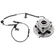Front, Driver or Passenger Side Wheel Hub, With Bearing, With Sensor, 5 x 4.5 in. Bolt Pattern