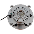 Front, Driver or Passenger Side Wheel Hub, With Bearing, With Sensor, 6 x 5.32 in. Bolt Pattern, 8 Cyl., 5.4L Engine, RWD