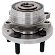 Front or Rear, Driver or Passenger Side Wheel Hub, With Bearing, 5 x 4.5 in. Bolt Pattern