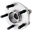 Front or Rear, Driver or Passenger Side Wheel Hub, With Bearing, 5 x 4.5 in. Bolt Pattern