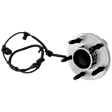 Front, Driver or Passenger Side Wheel Hub, With Bearing, With Sensor, 5 x 4.5 in. Bolt Pattern, 8 Cyl., 4.6L Engine