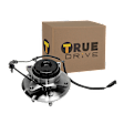 Front, Driver or Passenger Side Wheel Hub, With Bearing, With Sensor, 6 x 5.3 in. Bolt Pattern, RWD