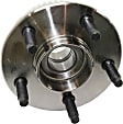 Rear, Driver or Passenger Side Wheel Hub, with Bearing, FWD