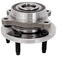 Driver or Passenger Side Wheel Hub, With Bearing
