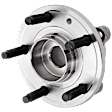 Driver or Passenger Side Wheel Hub, With Bearing