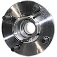 Rear, Driver or Passenger Side Wheel Hub, with Bearing, 4 X 4.25 In. Bolt Pattern, 4-Wheel ABS, With Rear Disc Brake