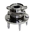 Rear, Driver or Passenger Side Wheel Hub, With Bearing, 6 Cyl., 3.5L Engine, AWD