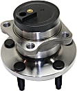 Rear, Driver or Passenger Side Wheel Hub, With Bearing, 5 x 4.5 in. Bolt Pattern, 6 Cyl., 3.5L Engine, FWD
