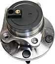 Rear, Driver or Passenger Side Wheel Hub, With Bearing, 5 x 4.5 in. Bolt Pattern, 6 Cyl., 3.5L Engine, FWD