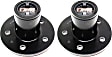 1993 Ford Explorer Eddie Bauer - Naturally Aspirated, GAS, Sport Utility, 4WD, With 23 Spline Hub with Manual Locking Hubs, Set of 2