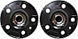 1993 Ford Explorer Eddie Bauer - Naturally Aspirated, GAS, Sport Utility, 4WD, With 23 Spline Hub with Manual Locking Hubs, Set of 2
