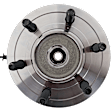 2008 Ford F-150 XLT 6 Cyl 4.2L - Front, Driver or Passenger Side Wheel Hub,  With 6 Stud Hub, 4WD, 6 Lugs, With Bearing, With Sensor