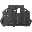 Center Engine Splash Shield, 4 Cyl., 2.0L, For Non-Turbo Models