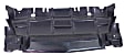 Front Engine Splash Shield, Engine Under Cover/Air Deflector