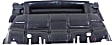 Front Engine Splash Shield, Engine Under Cover/Air Deflector