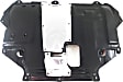 Rear Engine Splash Shield, SE Model, 3 Cyl., 1.0L Engine