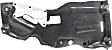 Front, Passenger Side Engine Splash Shield