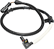 Front, Driver or Passenger Side ABS Speed Sensor, Four Wheel Drive