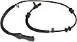 Front, Driver or Passenger Side ABS Speed Sensor, 4WD
