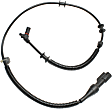 Front, Driver or Passenger Side ABS Speed Sensor, 4WD