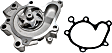 Water Pump, 4 Cyl., 1.8L Engine