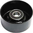 Accessory Belt Idler Pulley, Serpentine, Flat, 1.48 in. width