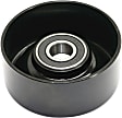 Accessory Belt Idler Pulley, Serpentine, Flat, 1.48 in. width
