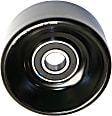 Accessory Belt Idler Pulley, Serpentine, Flat, 1.48 in. width
