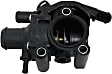 2003 Ford Focus SE - Thermostat Housing, 4 Cyl 2.0L, Engine Vin: 3, DOHC, Without Temperature Sensor