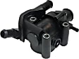 2003 Ford Focus SE - Thermostat Housing, 4 Cyl 2.0L, Engine Vin: 3, DOHC, Without Temperature Sensor
